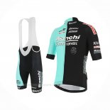 2019 Ropa Ciclismo Bianchi Countervail Negro Verde Mangas Corta y Culotte Corto