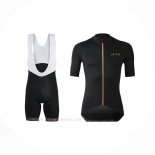 2019 Ropa Ciclismo Lecol Negro Mangas Corta y Culotte Corto
