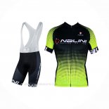 2021 Ropa Ciclismo Nalini Negro Amarillo Mangas Corta Y Culotte Corto