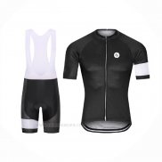 2021 Ropa Ciclismo Steep Negro Mangas Corta y Culotte Corto