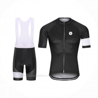 2021 Ropa Ciclismo Steep Negro Mangas Corta y Culotte Corto