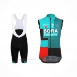 2022 Chalecos Cortavientos Bora-Hansgrone Verde Mangas Corta y Culotte Corto