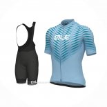 2022 Ropa Ciclismo ALE Azur Mangas Corta y Culotte Corto