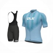 2022 Ropa Ciclismo ALE Azur Mangas Corta y Culotte Corto