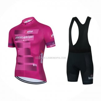 2023 Ropa Ciclismo Giro d'Italia Rosa Mangas Cortas y Culotte Corto