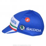 2013 Castelli Gorra Ciclismo Azul.Jpg