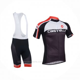 2013 Ropa Ciclismo Castelli Negro Mangas Corta y Culotte Corto