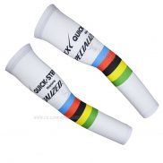 2015 Etixx Quick Step Manguitos Ciclismo Blanco