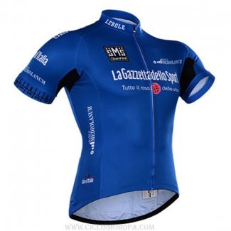 2015 Ropa Ciclismo Giro d'Italia Azul Mangas Corta y Culotte Corto