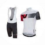 2016 Ropa Ciclismo Nalini Blanco Rojo Mangas Corta Y Culotte Corto