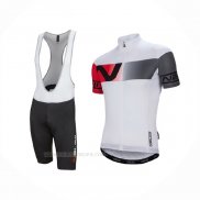 2016 Ropa Ciclismo Nalini Blanco Rojo Mangas Corta Y Culotte Corto