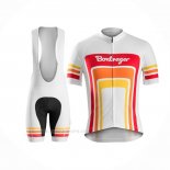 2016 Ropa Ciclismo Trek Bontrager Rojo Blanco Mangas Corta y Culotte Corto