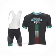 2017 Ropa Ciclismo Bianchi Negro Mangas Corta y Culotte Corto