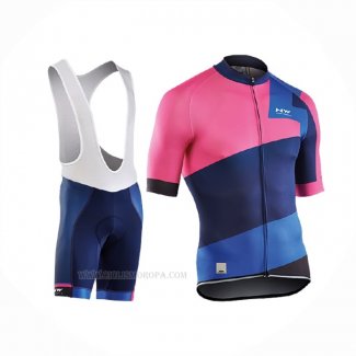 2017 Ropa Ciclismo Northwave Extreme Rojo Azul Mangas Corta y Culotte Corto