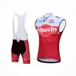 2018 Chalecos Cortavientos Katusha Alpecin Rojo