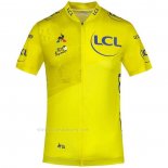 2020 Ropa Ciclismo Tour De France Amarillo Mangas Corta y Culotte Corto(2)