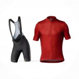2021 Ropa Ciclismo Mavic Rojo Mangas Corta y Culotte Corto
