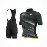 2022 Ropa Ciclismo ALE Negro Mangas Corta y Culotte Corto