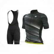 2022 Ropa Ciclismo ALE Negro Mangas Corta y Culotte Corto