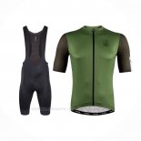 2022 Ropa Ciclismo Campagnolo Verde Mangas Corta y Culotte Corto