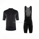 2023 Ropa Ciclismo Craft APagado Negro Mangas Cortas y Culotte Corto
