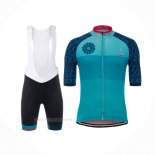 2017 Ropa Ciclismo Giro d'Italia Sardegna Azul Claro Mangas Corta y Culotte Corto
