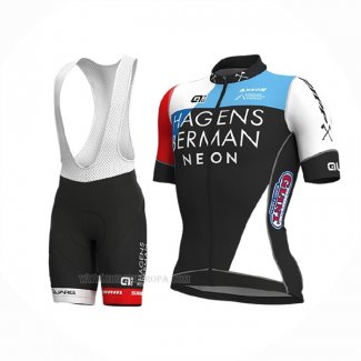 2018 Ropa Ciclismo Axeon Prs Negro Rojo Mangas Corta Y Culotte Corto