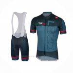 2018 Ropa Ciclismo Castelli Militare Verde Mangas Corta y Culotte Corto