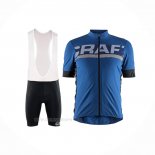 2018 Ropa Ciclismo Craft Azul Mangas Corta y Culotte Corto