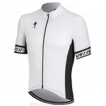 2018 Ropa Ciclismo Specialized Blanco Negro Manica Corta