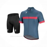 2018 Ropa Ciclismo Specialized Gris Rosa Blanco Mangas Corta y Culotte Corto