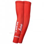 2018 Trek Segafredo Perneras Ciclismo Rojo