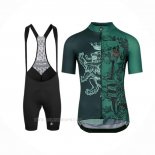 2020 Ropa Ciclismo Assos Fastlane Wyndymilla Verde Mangas Corta y Culotte Corto
