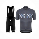 2020 Ropa Ciclismo De Marchi Gris Mangas Corta y Culotte Corto