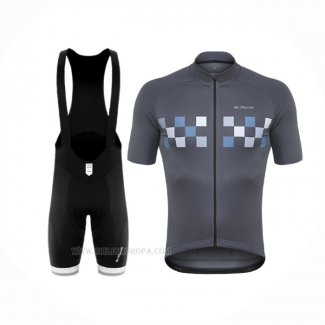 2020 Ropa Ciclismo De Marchi Gris Mangas Corta y Culotte Corto