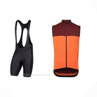 2021 Chalecos Cortavientos Pearl Izumi Naranja Mangas Corta y Culotte Corto