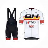 2021 Ropa Ciclismo BH Templo Blanco Mangas Corta y Culotte Corto