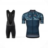2021 Ropa Ciclismo Pearl Izumi Azul Verde Mangas Corta y Culotte Corto