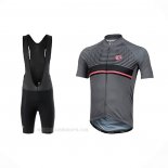 2021 Ropa Ciclismo Pearl Izumi Profundo Gris Mangas Corta y Culotte Corto