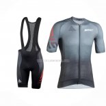 2022 Ropa Ciclismo BMC Gris Mangas Cortas y Culotte ioui003