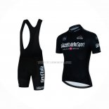2022 Ropa Ciclismo Giro d'Italia Negro Blanco Mangas Cortas y Culotte Corto