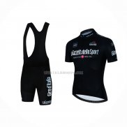 2022 Ropa Ciclismo Giro d'Italia Negro Blanco Mangas Cortas y Culotte Corto