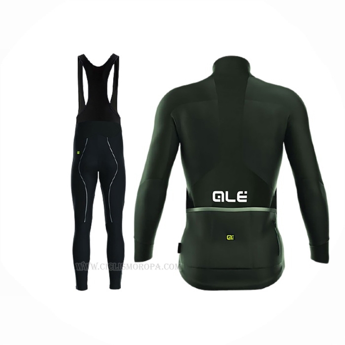 2017 Ropa Ciclismo ALE Capo Nord Negro Mangas Largas y Culotte Lunga