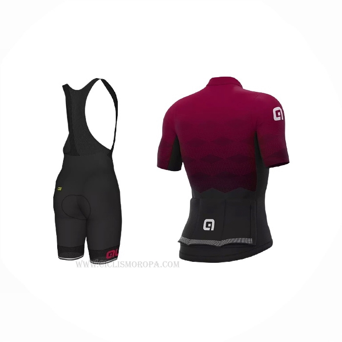2021 Ropa Ciclismo ALE Apagado Rojo Mangas Corta y Culotte Corto