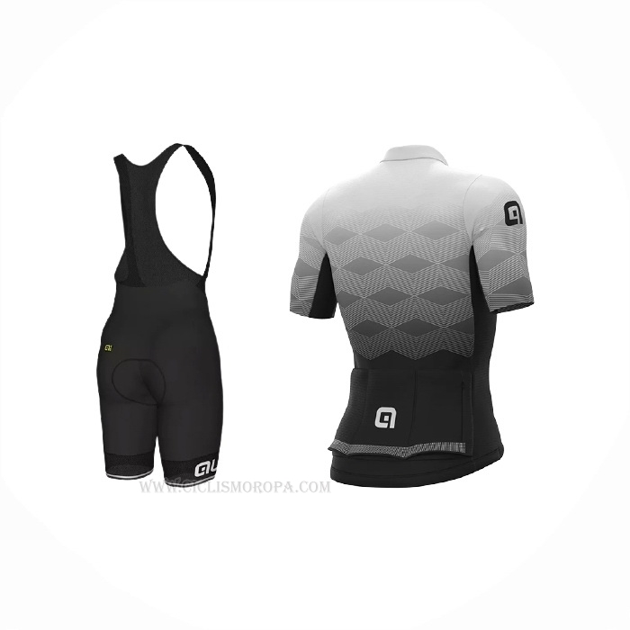 2021 Ropa Ciclismo ALE Blanco Mangas Corta y Culotte Corto