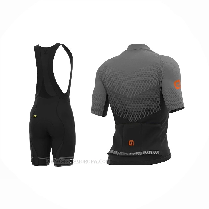 2021 Ropa Ciclismo ALE Gris Mangas Corta y Culotte Corto