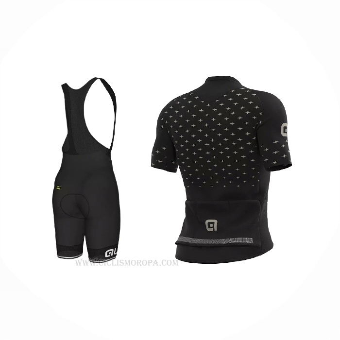 2021 Ropa Ciclismo ALE Negro Mangas Corta y Culotte Corto