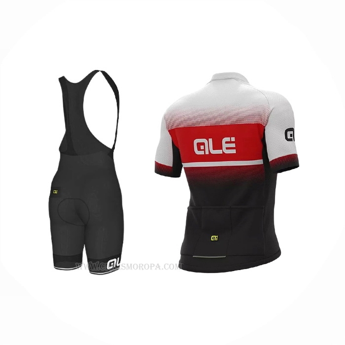 2021 Ropa Ciclismo ALE Rojo Mangas Corta y Culotte Corto