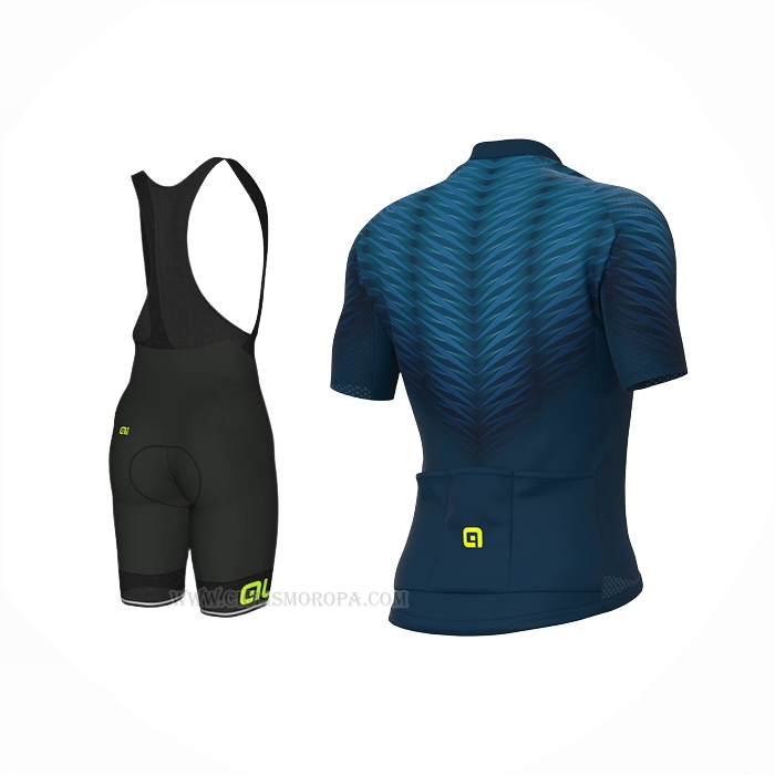 2022 Ropa Ciclismo ALE Azul Mangas Corta y Culotte Corto