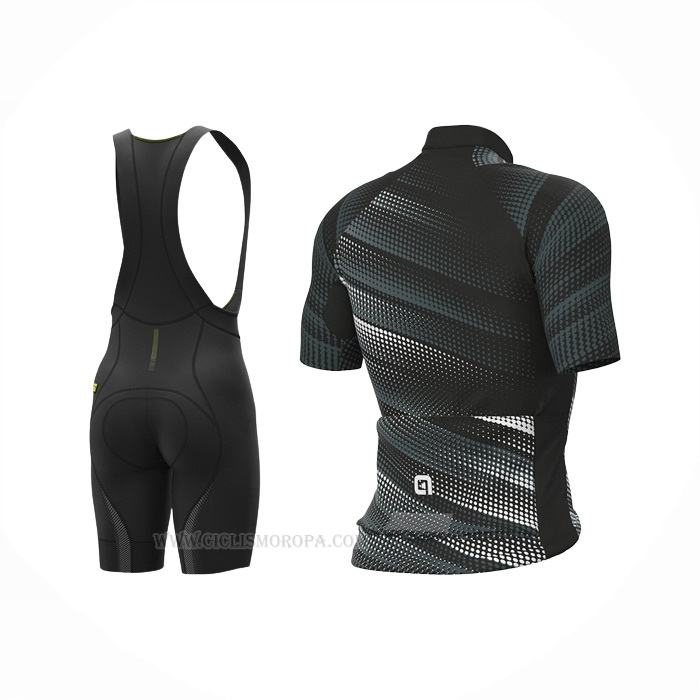 2022 Ropa Ciclismo ALE Negro Mangas Corta y Culotte Corto